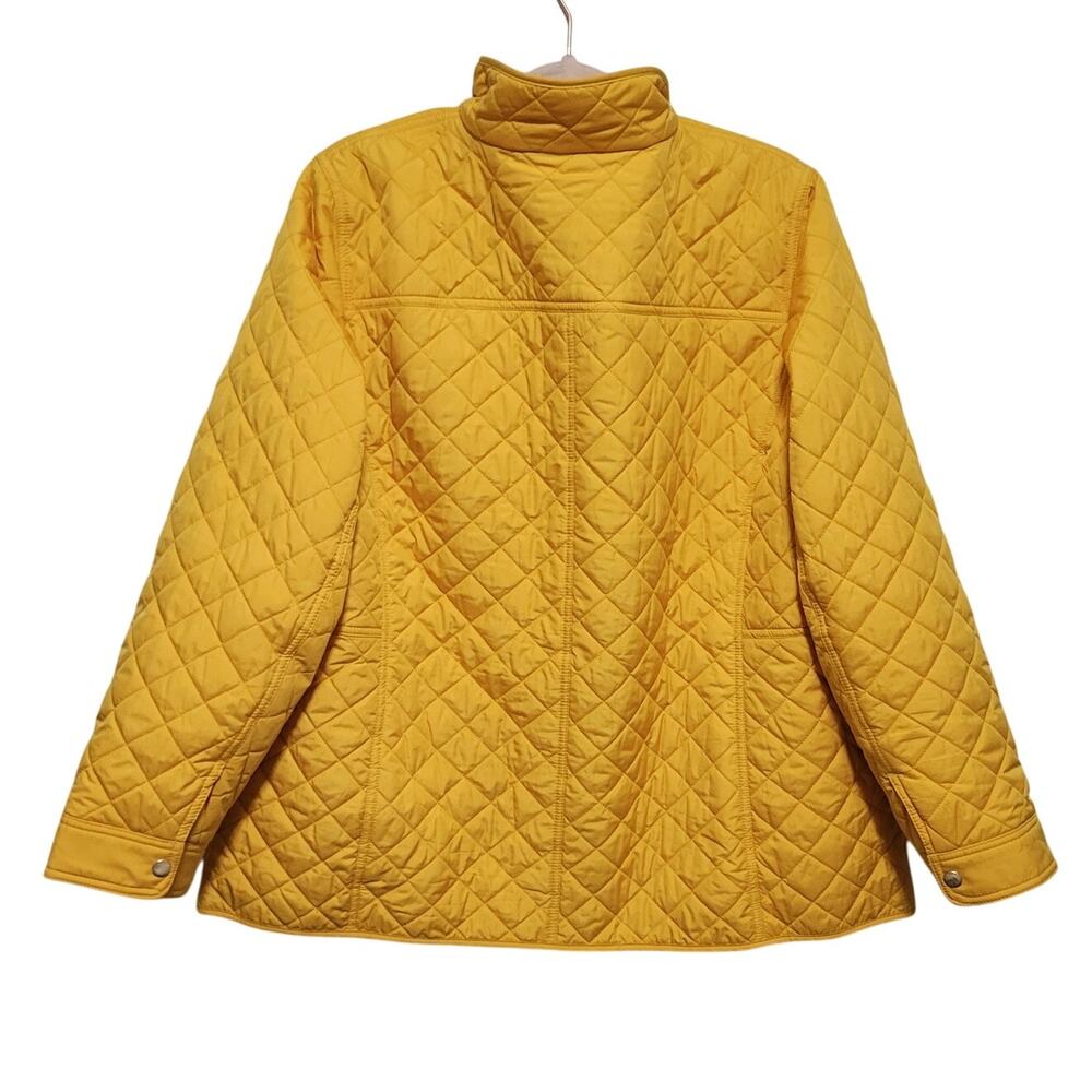 Talbots Women's 2X Quilted Full Zip Jacket - Picture 2 of 7